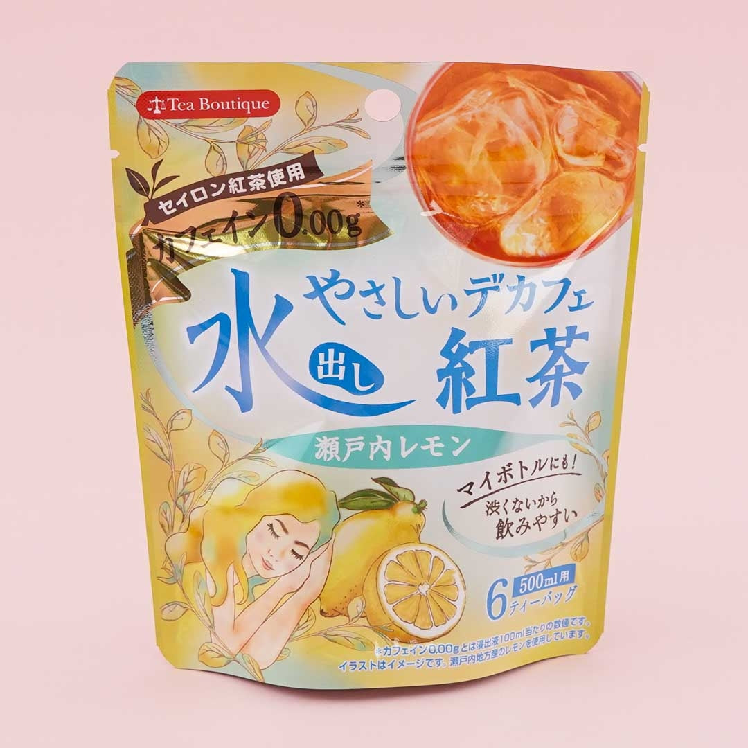 Tea Boutique Cold Brew Decaf Black Tea - Setouchi Lemon