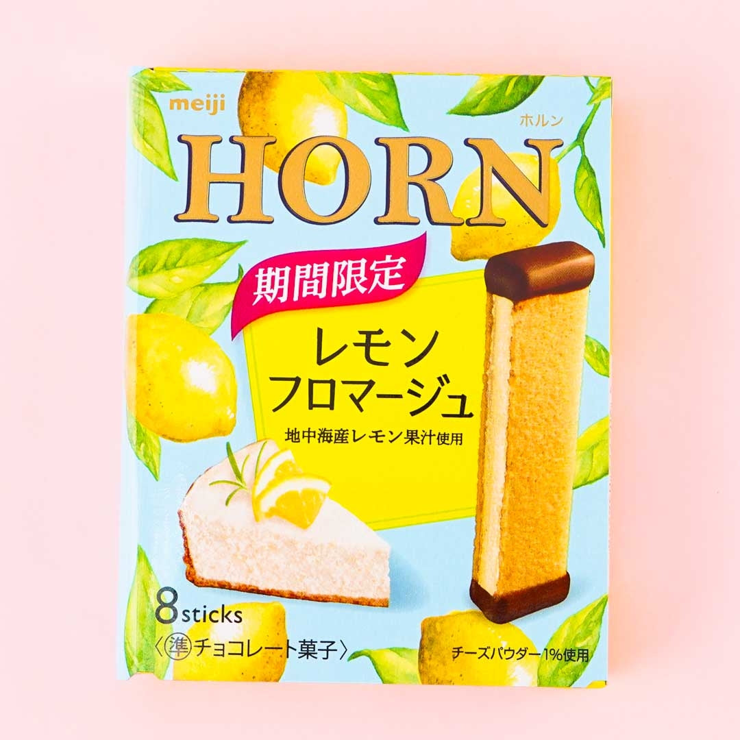 Meiji Horn Lemon Fromage Biscuit Sandwiches