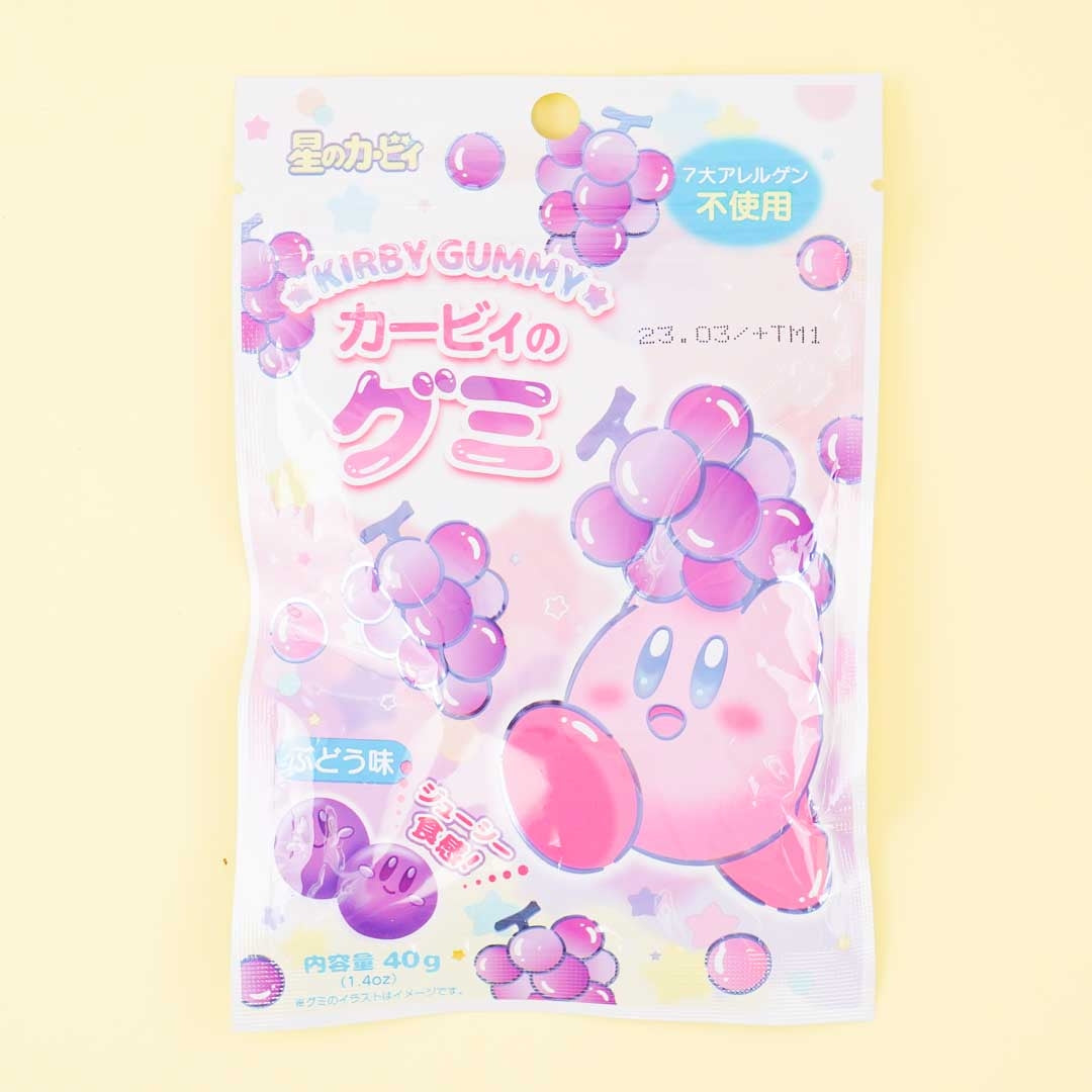 Kirby Grape Face Gummy Candy