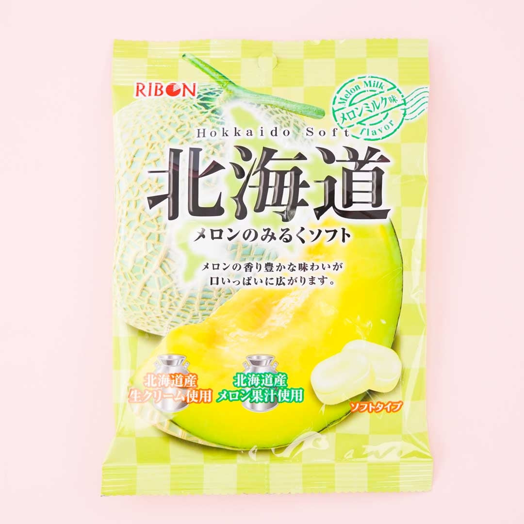Ribbon Melon Milk Soft Candy