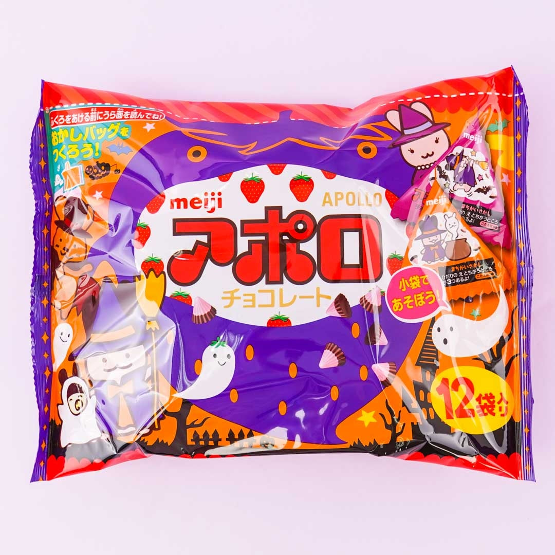 Apollo Strawberry Chocolate Halloween Pack - 12 pcs