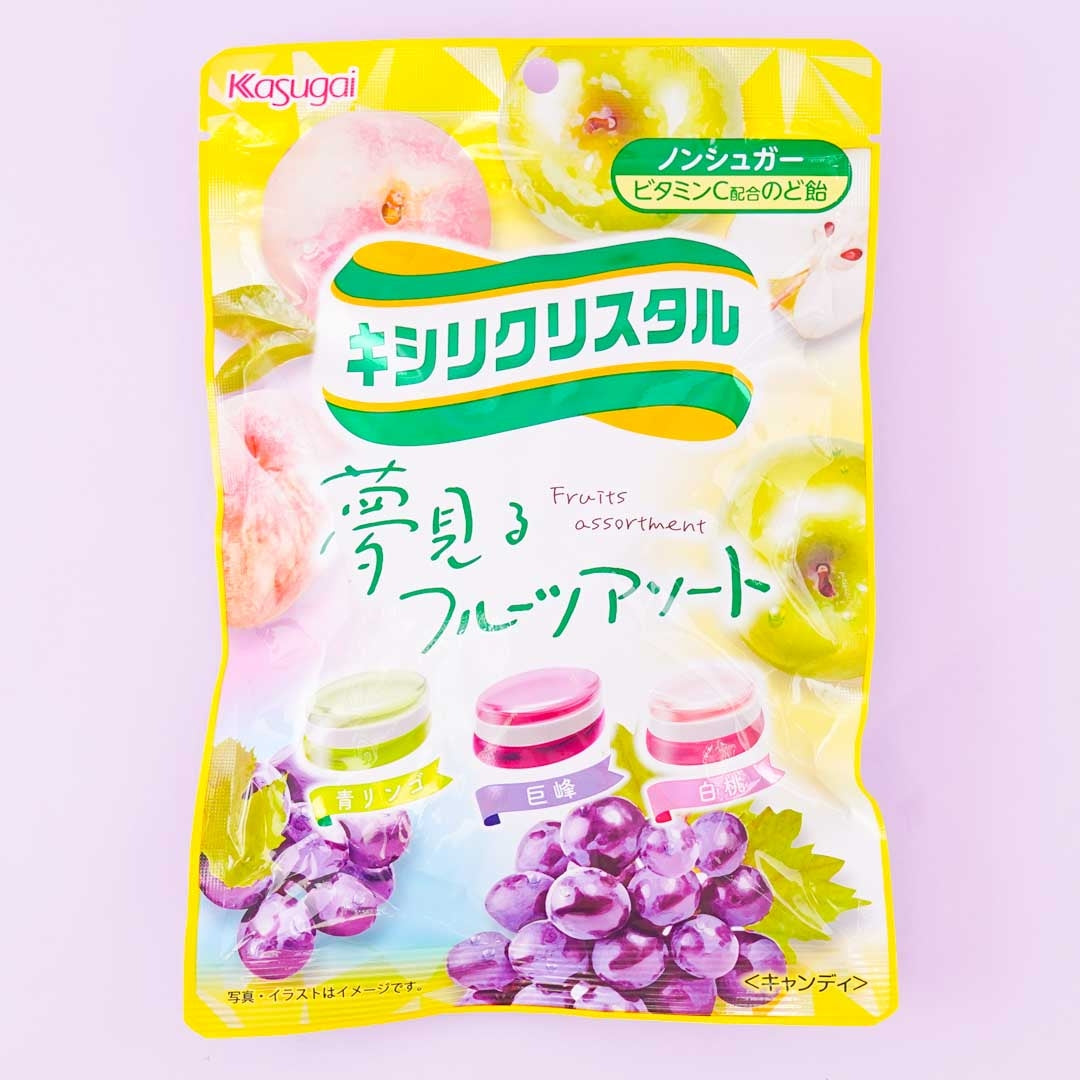 Kasugai Xylicrystal Throat Candy - Assorted Fruits
