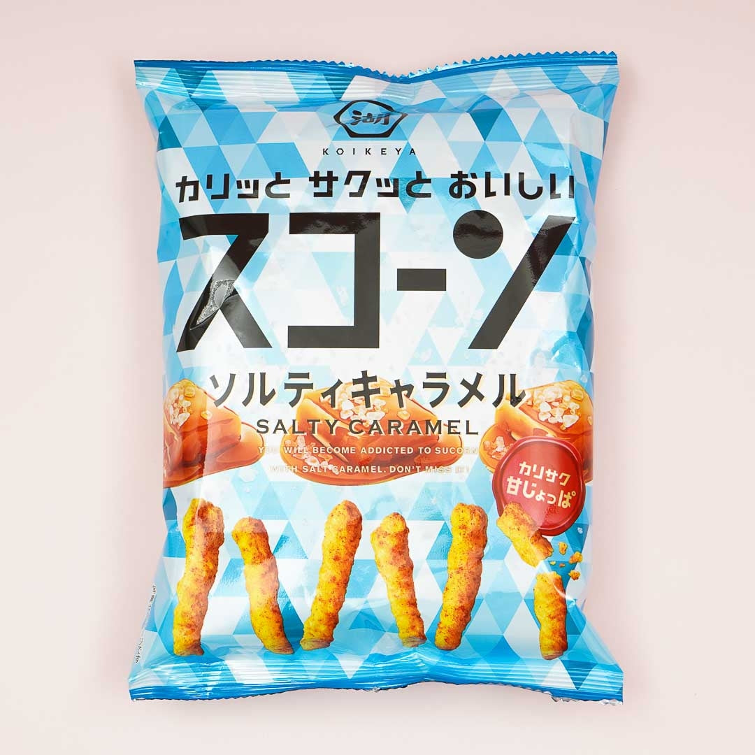 Koikeya Scone Corn Snacks - Salted Caramel