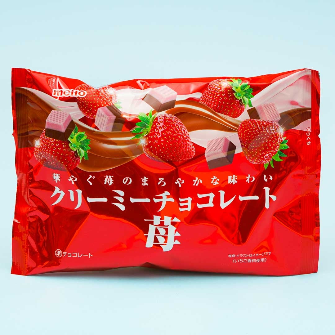 Meito Creamy Strawberry Chocolate