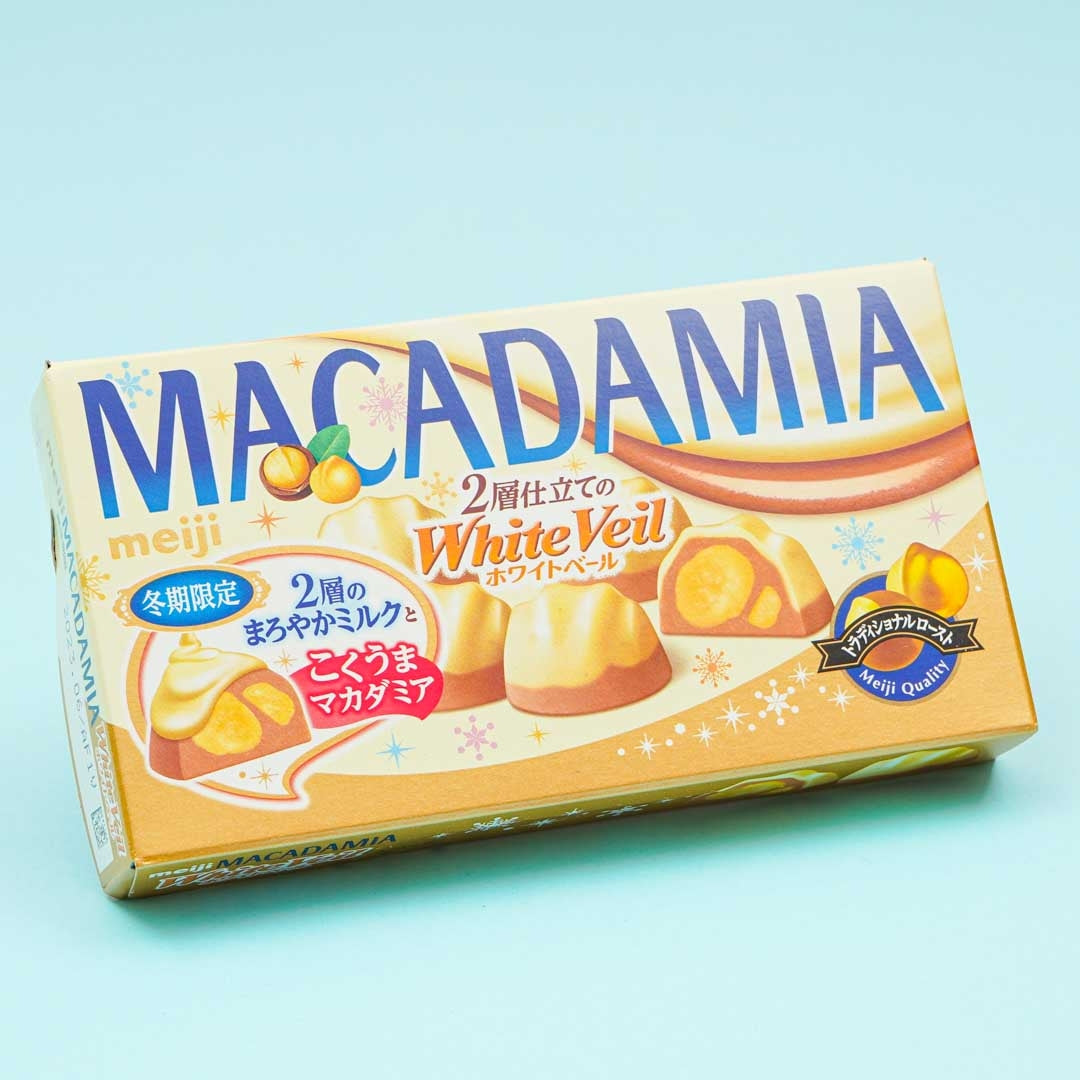 Meiji Macadamia White Veil Chocolate