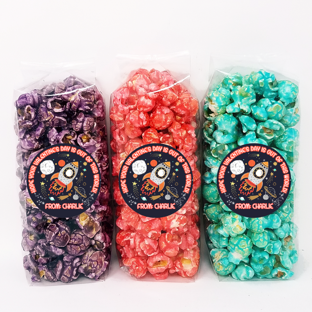 Out of this World - Valentine Popcorn Party Favors