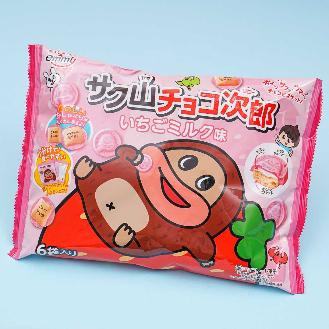 Shoei Delicy Choco Jiro Biscuits - Strawberry Milk Cake