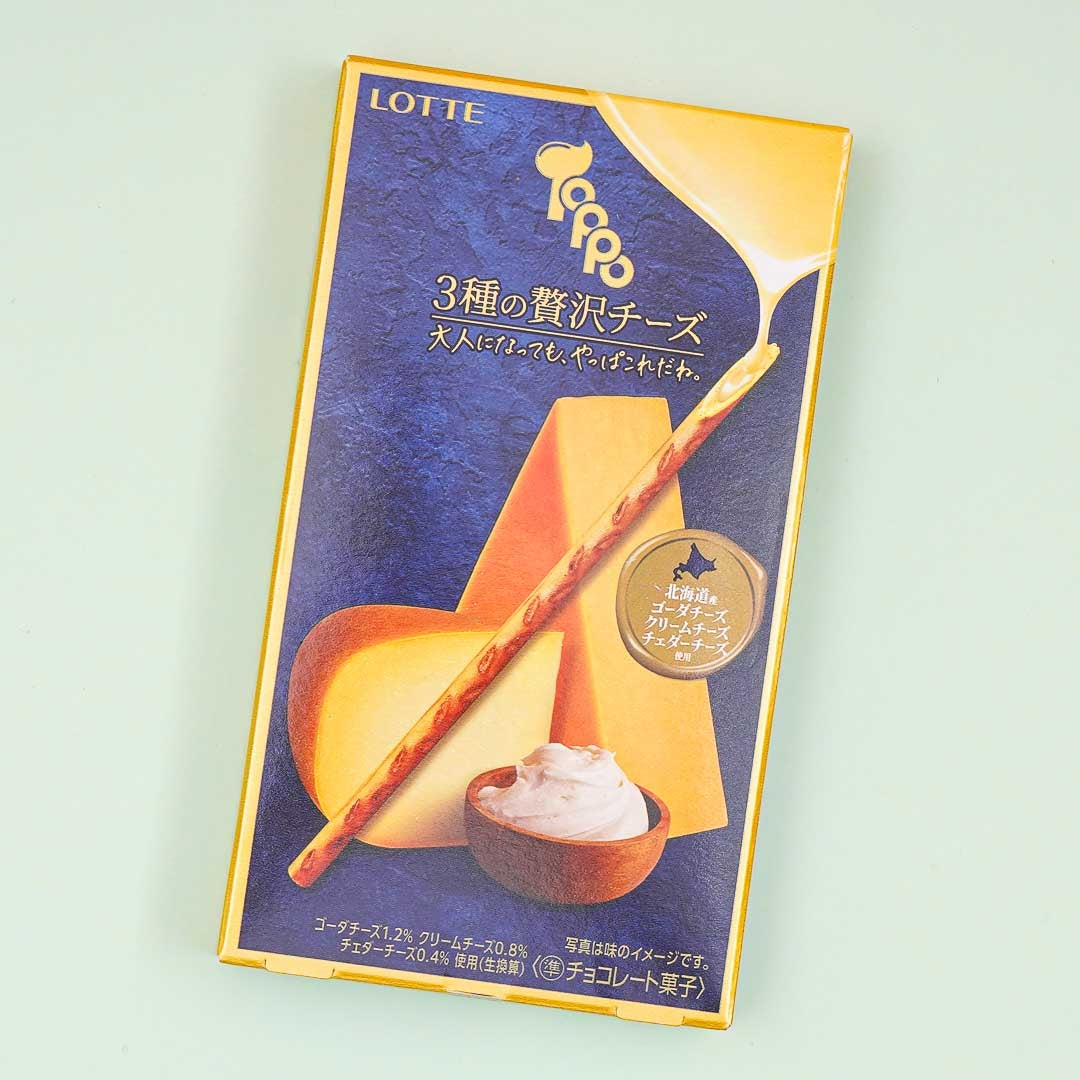 Toppo Biscuit Sticks - 3 Types of Luxury Cheese
