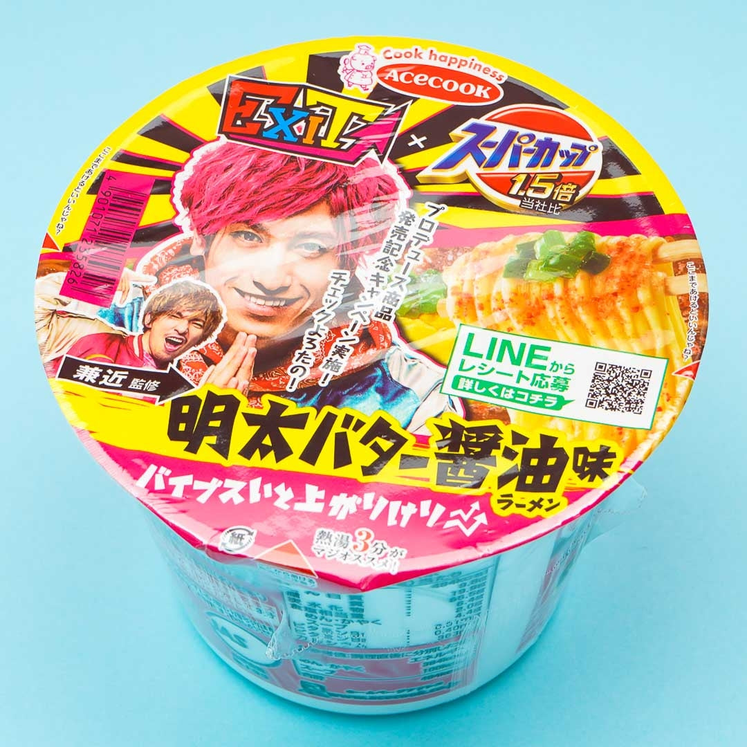 Super Cup 1.5 Times x EXIT Ramen - Mentai Butter Soy Sauce