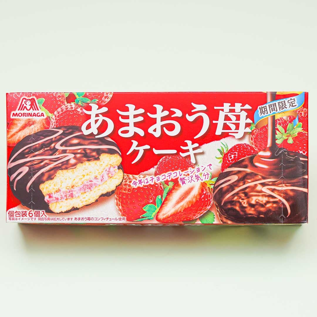 Morinaga Amaou Strawberry Cake