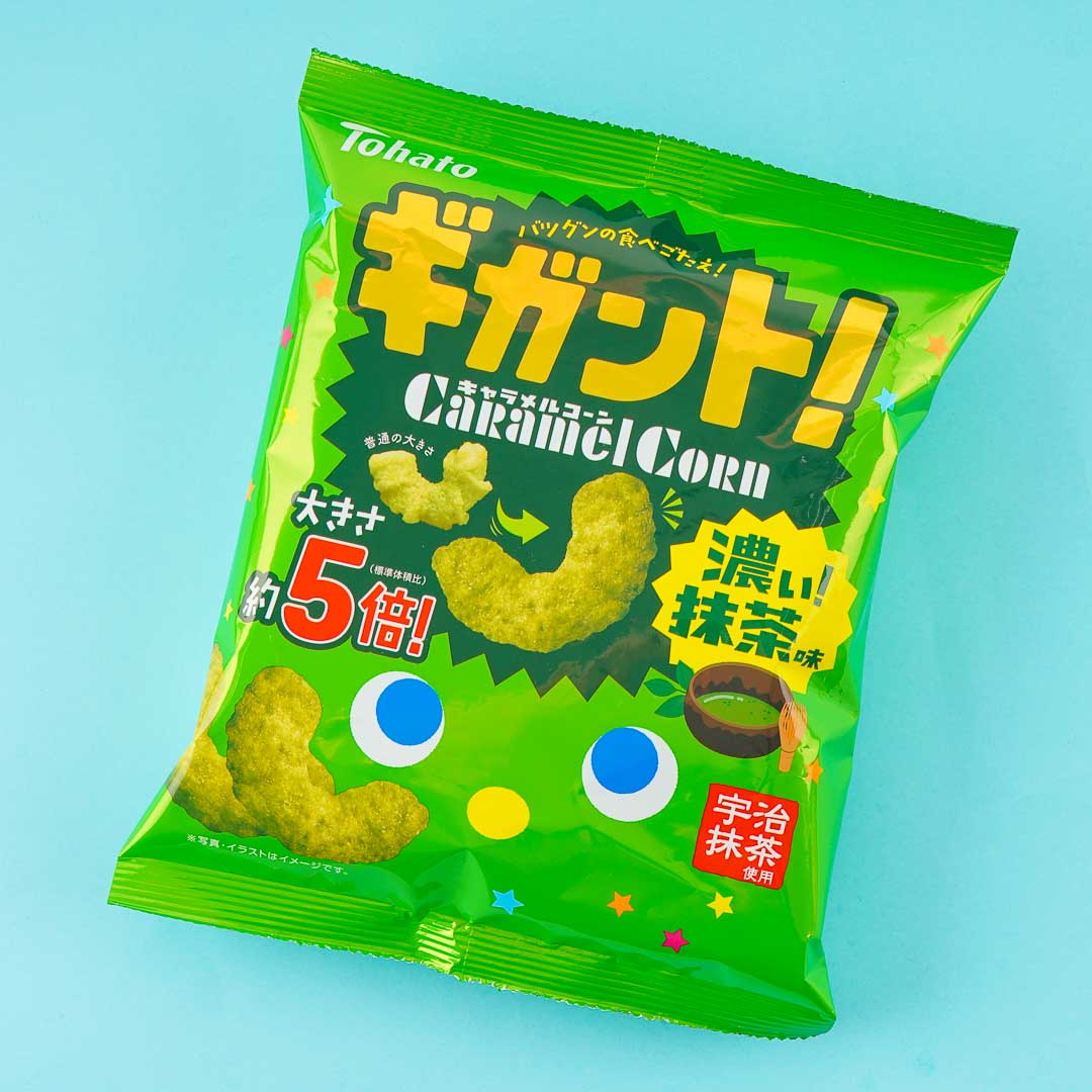 Tohato Caramel Corn - Deep Matcha