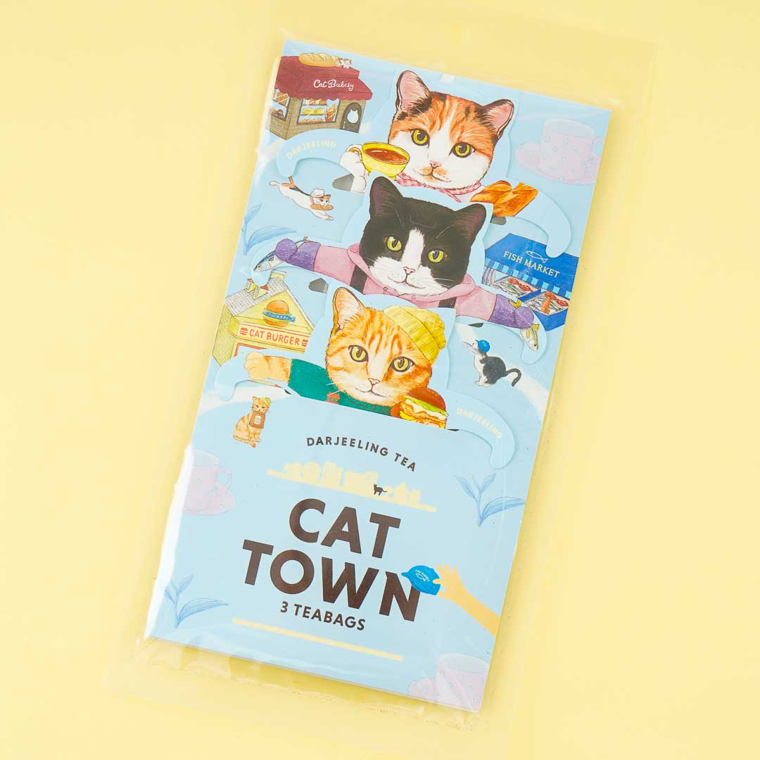 Cat Town Darjeeling Tea Bag Pack