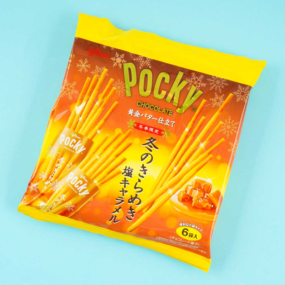 Pocky Biscuit Sticks - Golden Butter Salted Caramel
