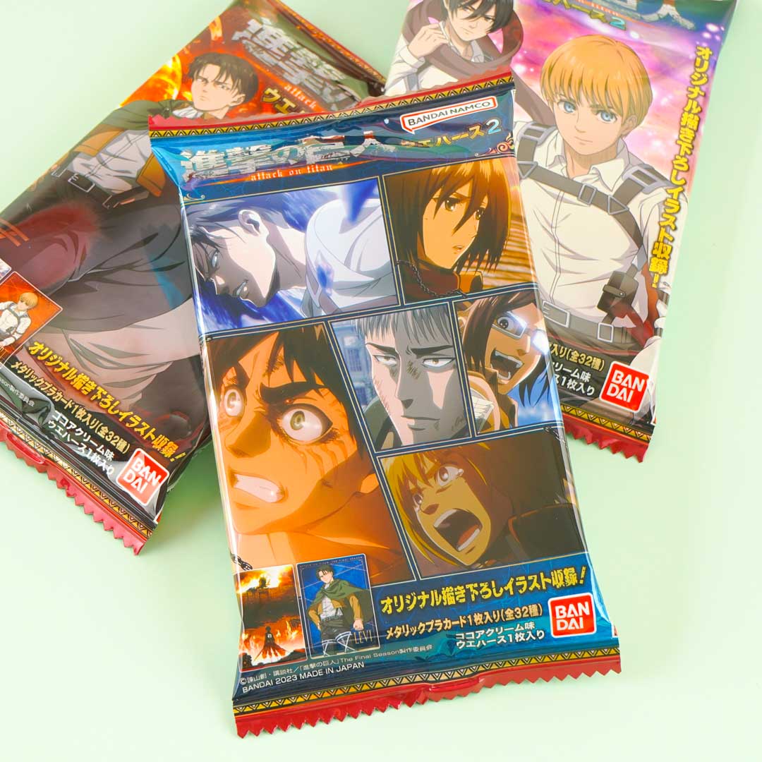 Attack on Titan The Final Season Wafer With Card