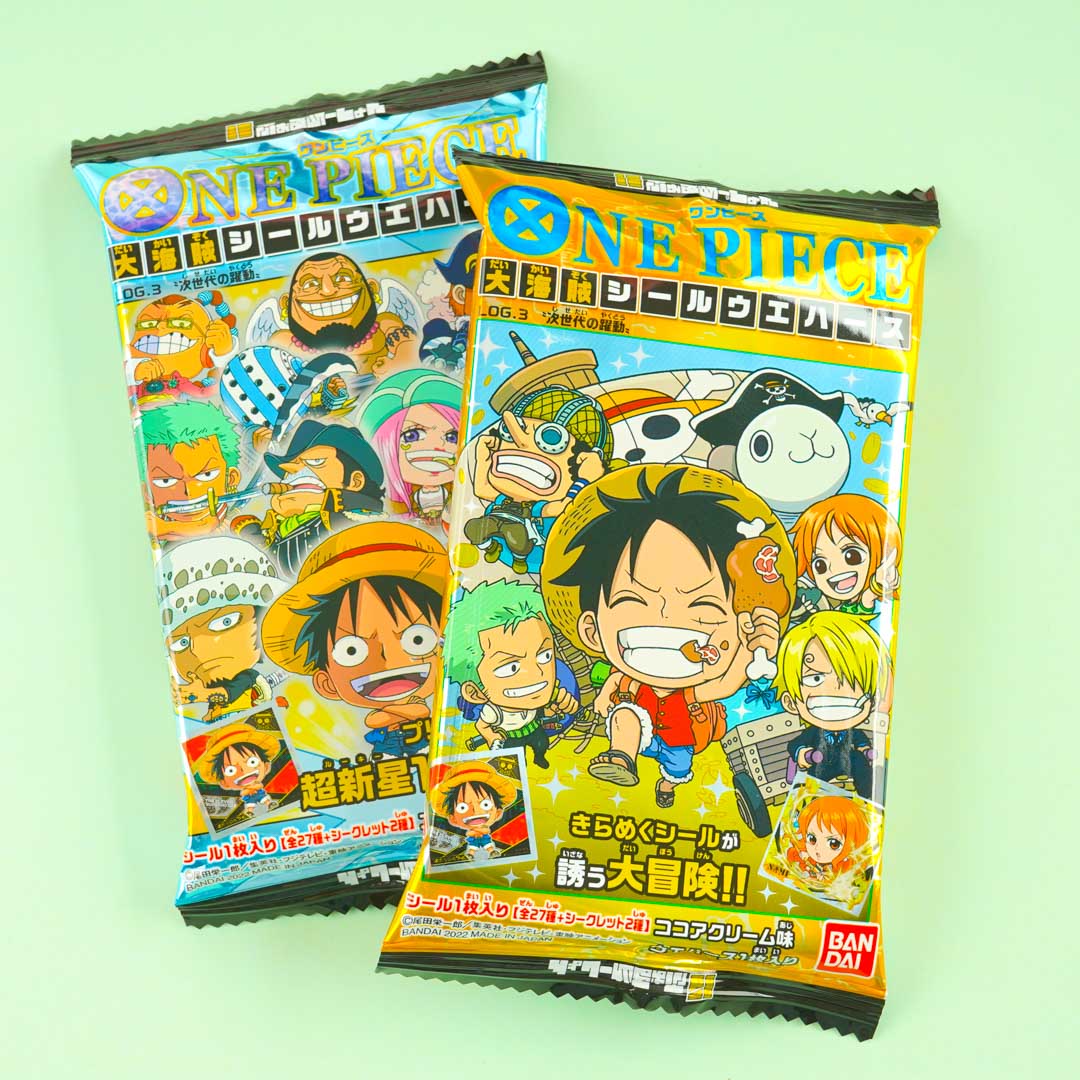 One Piece Niformation Great Pirate Seal Log.3 Wafer & Seal Sticker