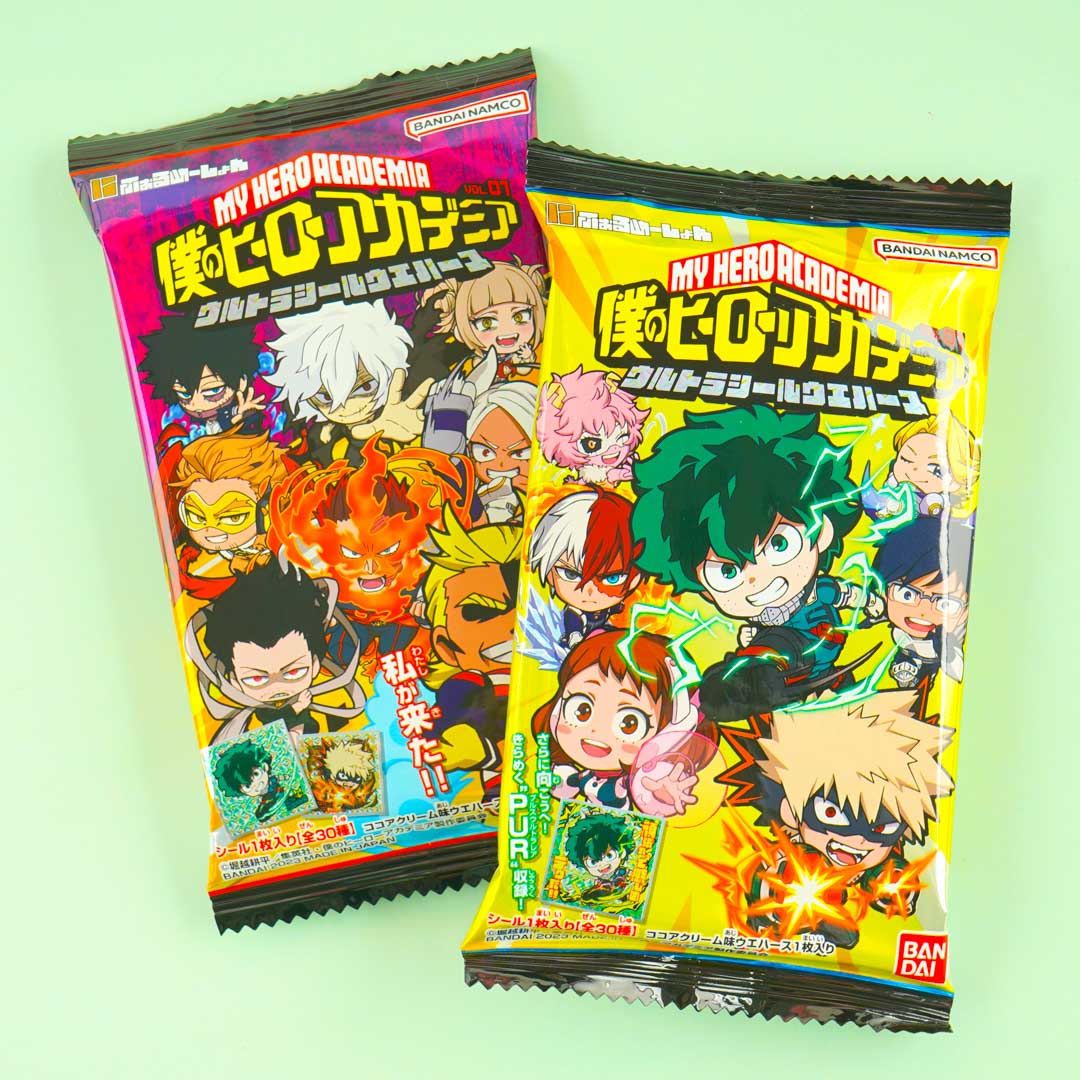 My Hero Academia Wafer With Sticker