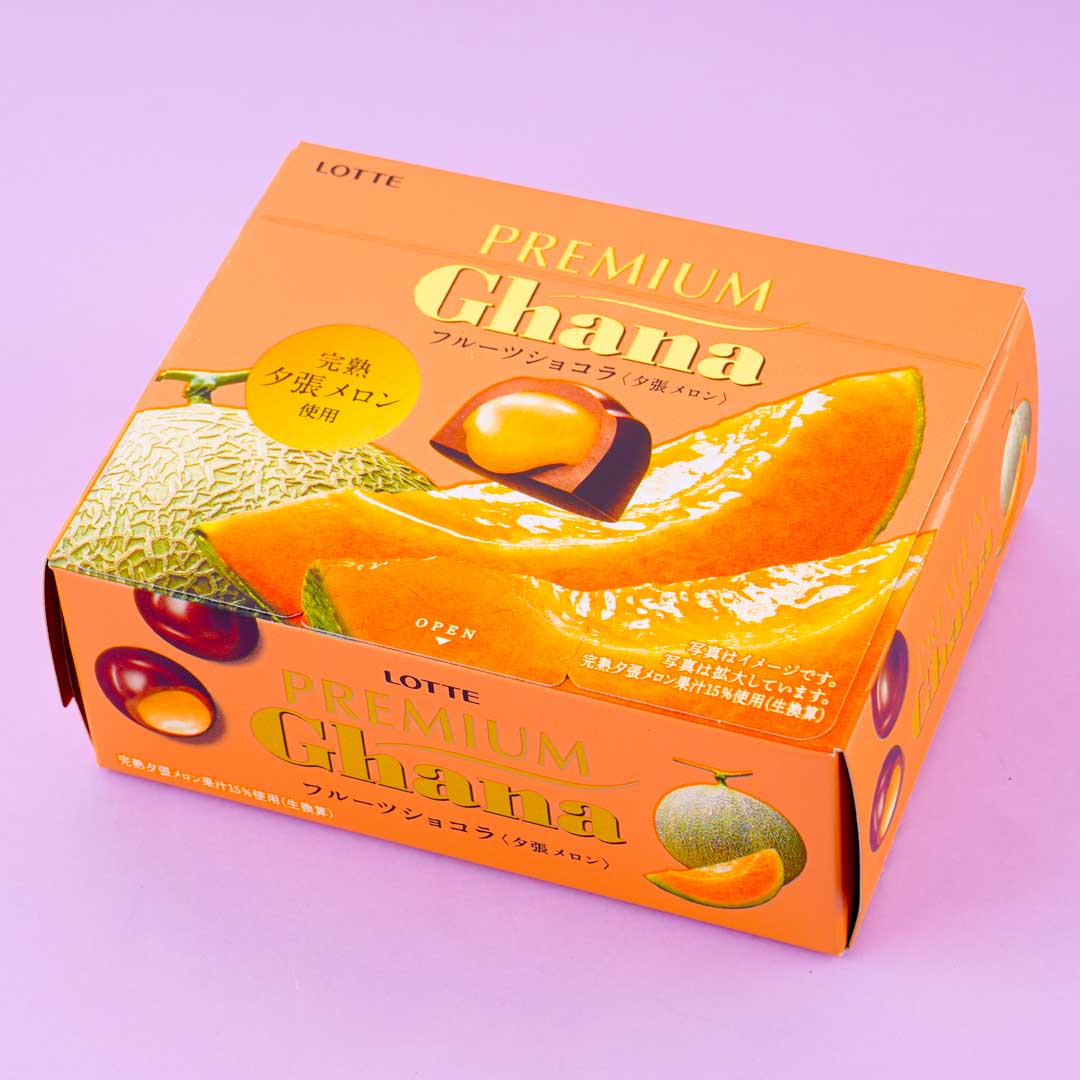 Lotte Premium Ghana Chocolate - Melon