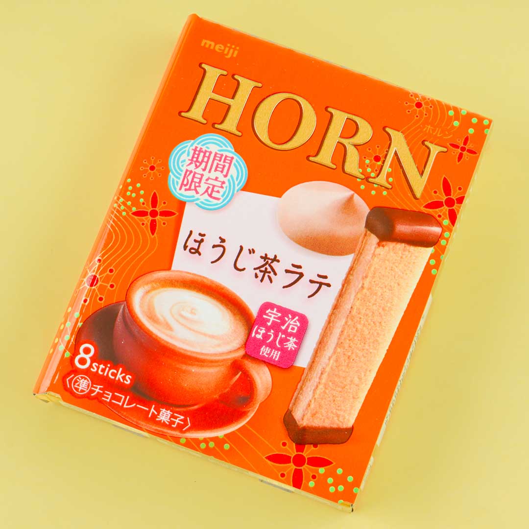 Meiji Horn Hojicha Latte Biscuit Sandwiches