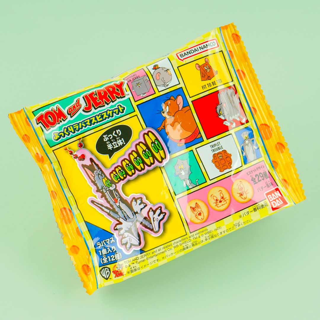 Tom & Jerry Pukkuri Rubber Charm Vol. 2 & Biscuits