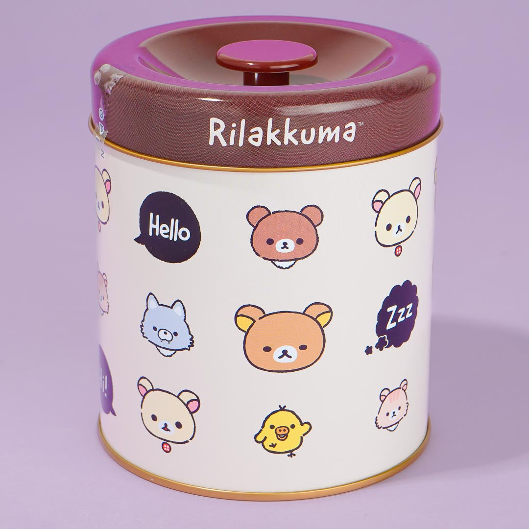 Rilakkuma & Friends Cookie Gift Can