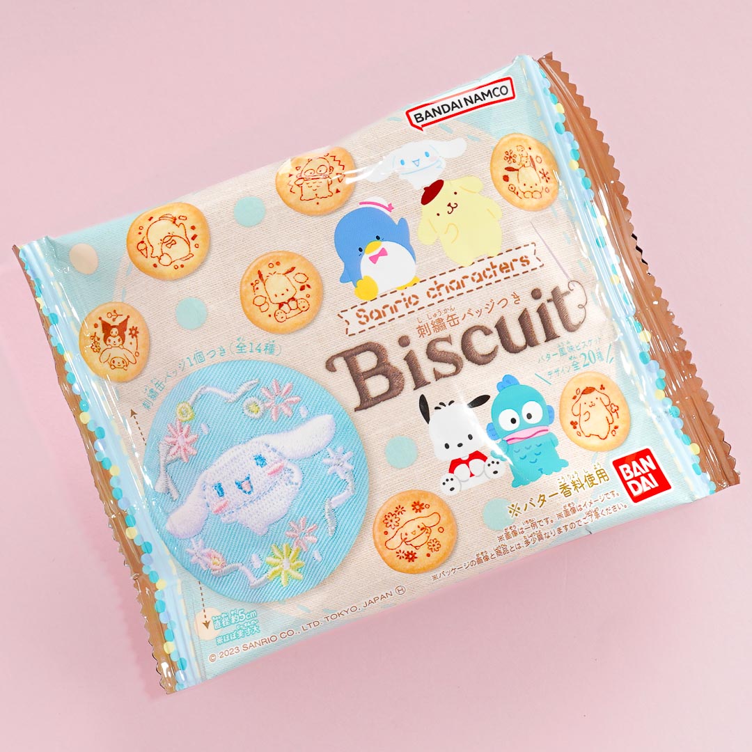 Sanrio Character Biscuits With Collectible Badge