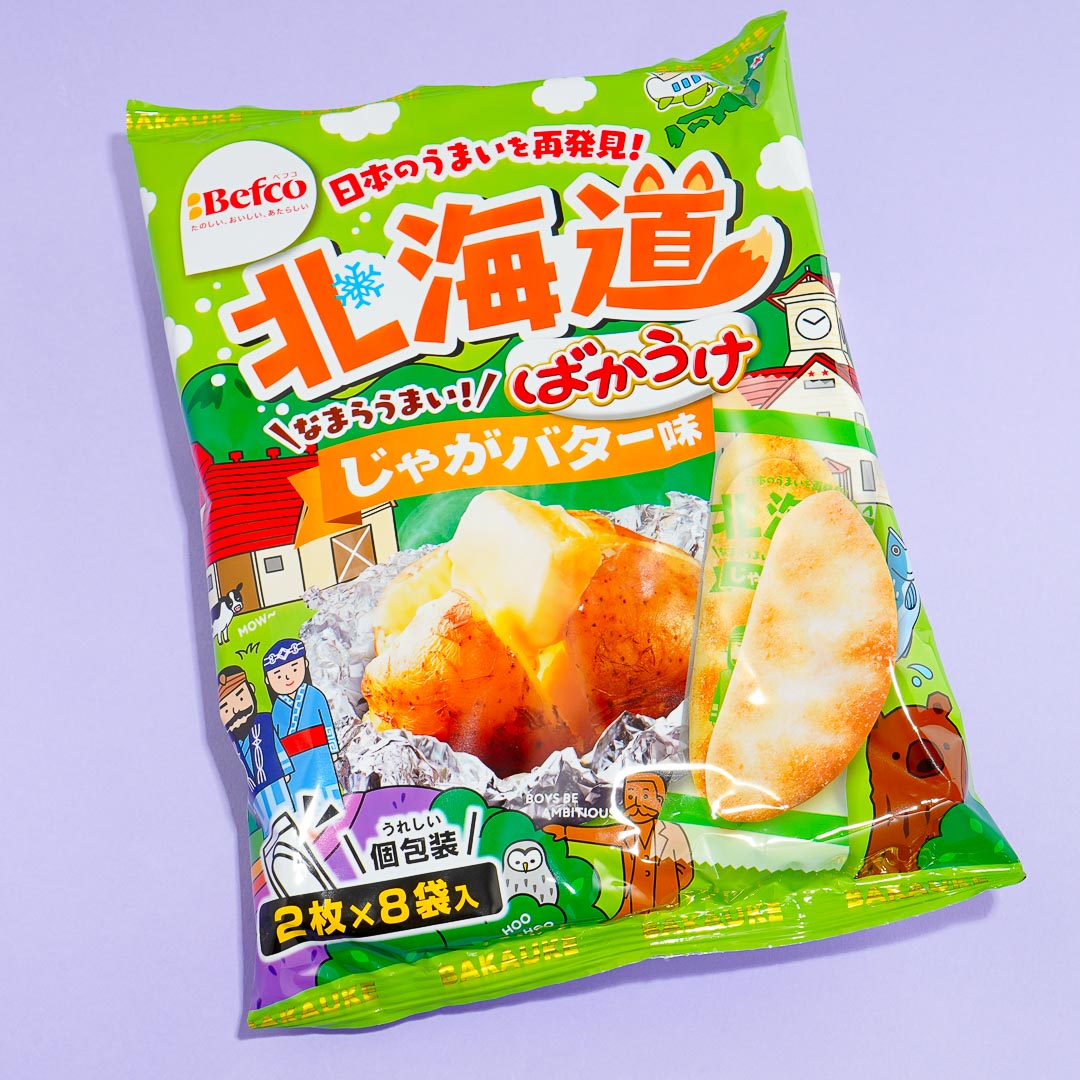 Befco Kuriyama Bakauke Rice Crackers - Buttered Potato