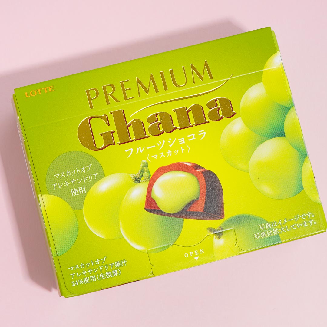 Lotte Premium Ghana Chocolate - Muscat