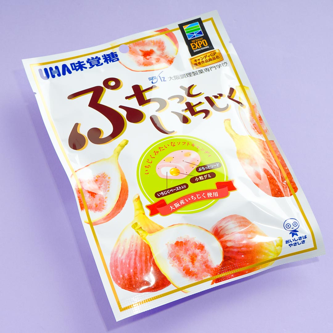 UHA Mikakuto Puchitto Ichijiku Soft Candy - Fig Fruit