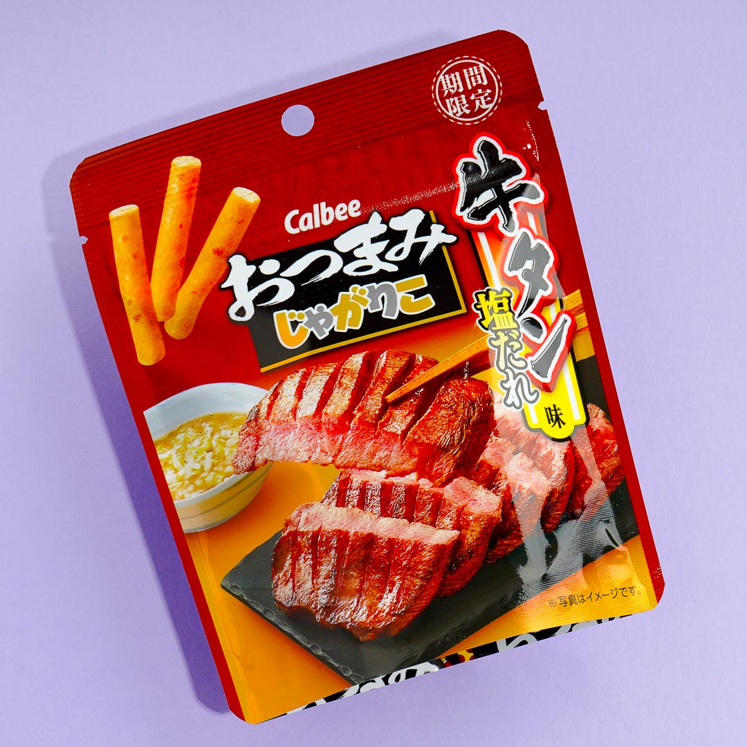 Jagariko Potato Snacks Pack - Salty Beef Tongue Sauce
