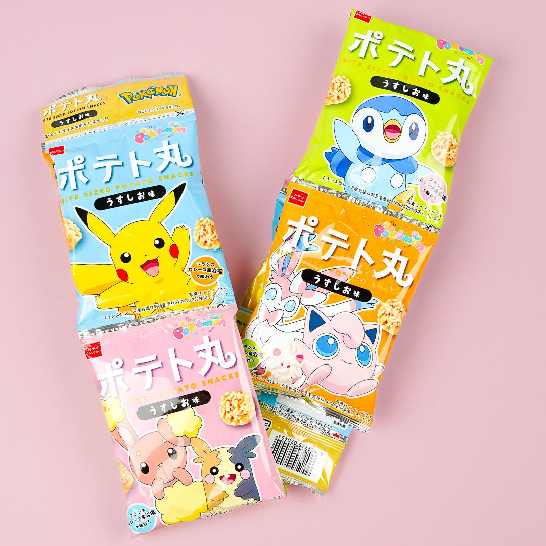 Pokemon Potato Maru Snack Set - 4 pcs