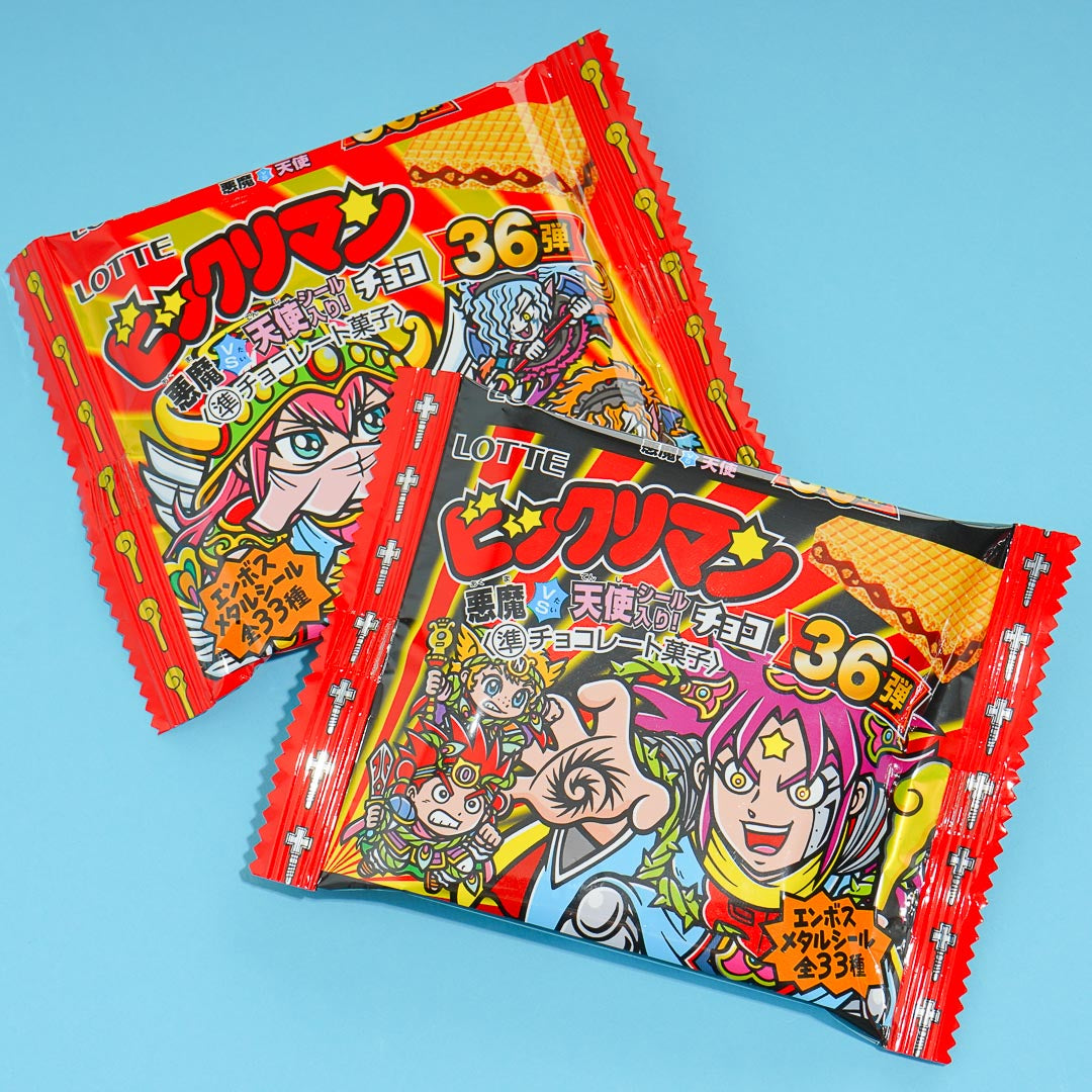 Bikkuriman Devil vs Angel Choco Wafer Series 36 With Sticker