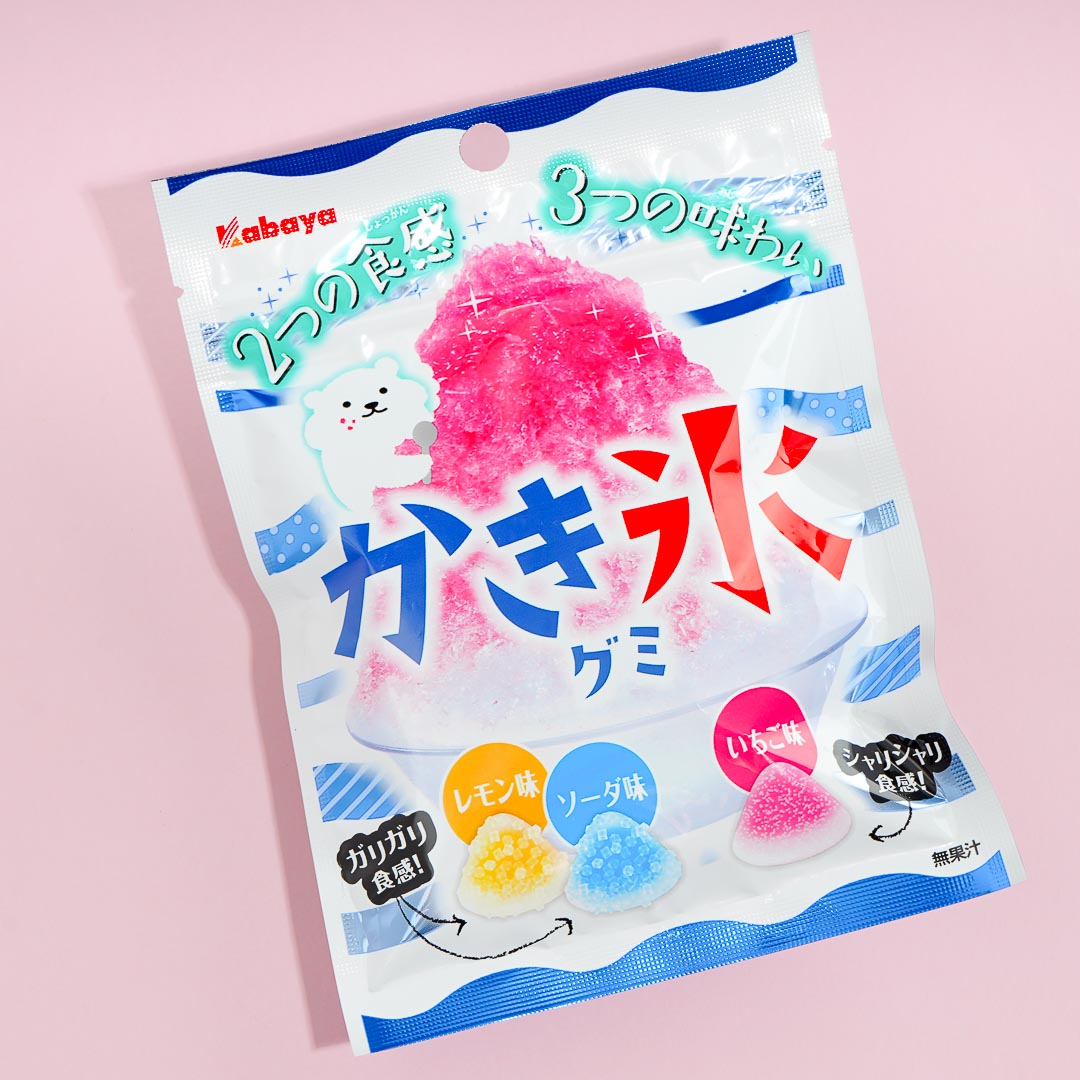 Kabaya Kakigori Gummies - Soda, Lemon, & Strawberry