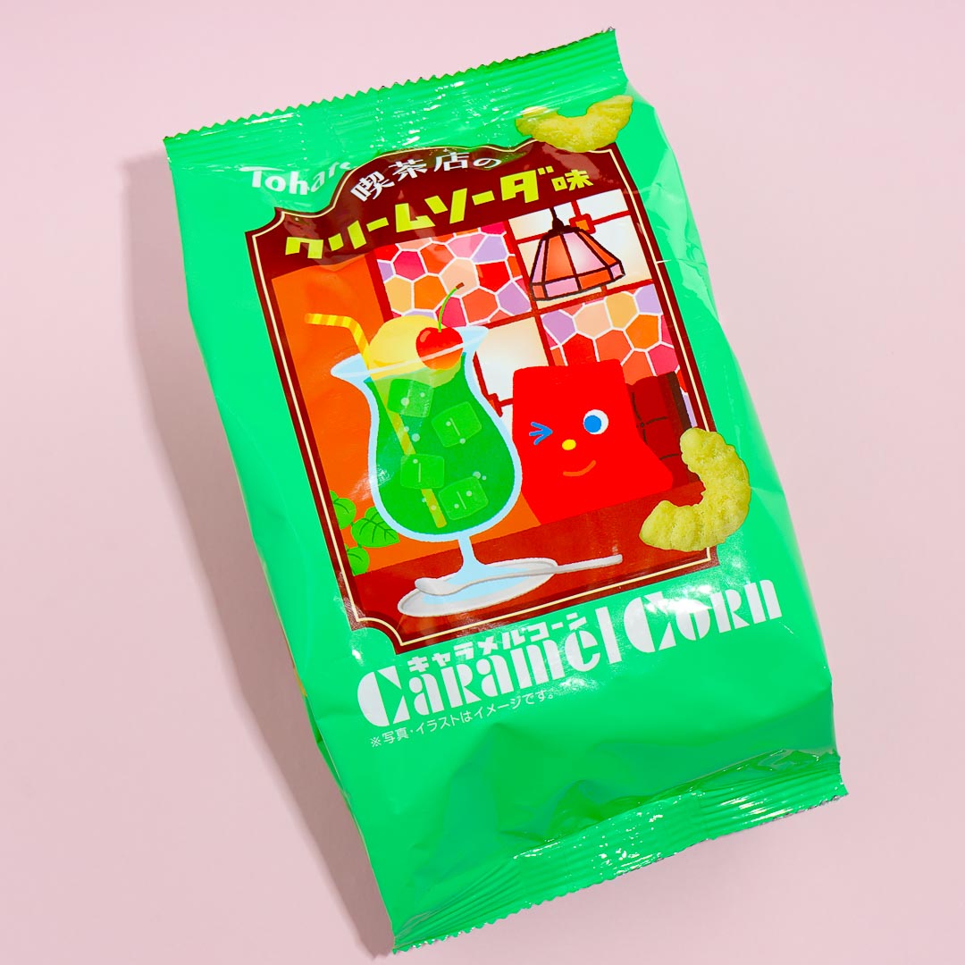 Tohato Caramel Corn - Cream Soda
