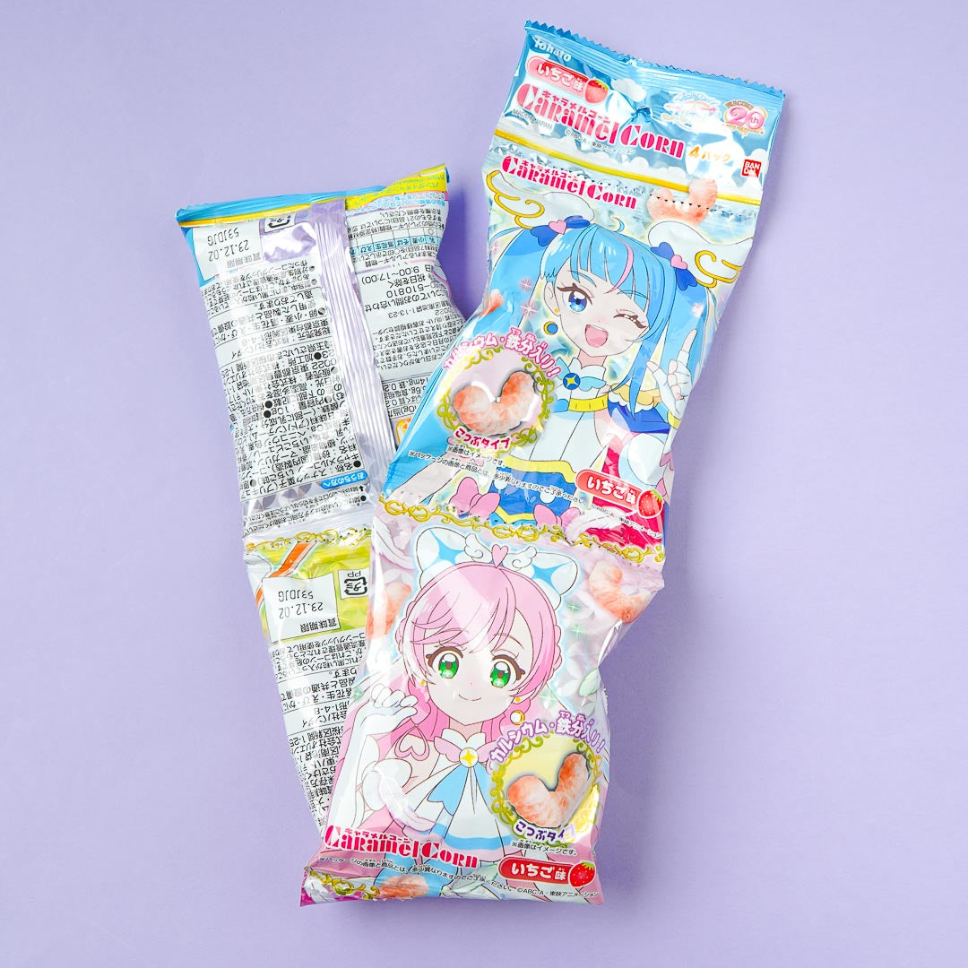 Pretty Cure Caramel Corn Set - 4 pcs / Strawberry