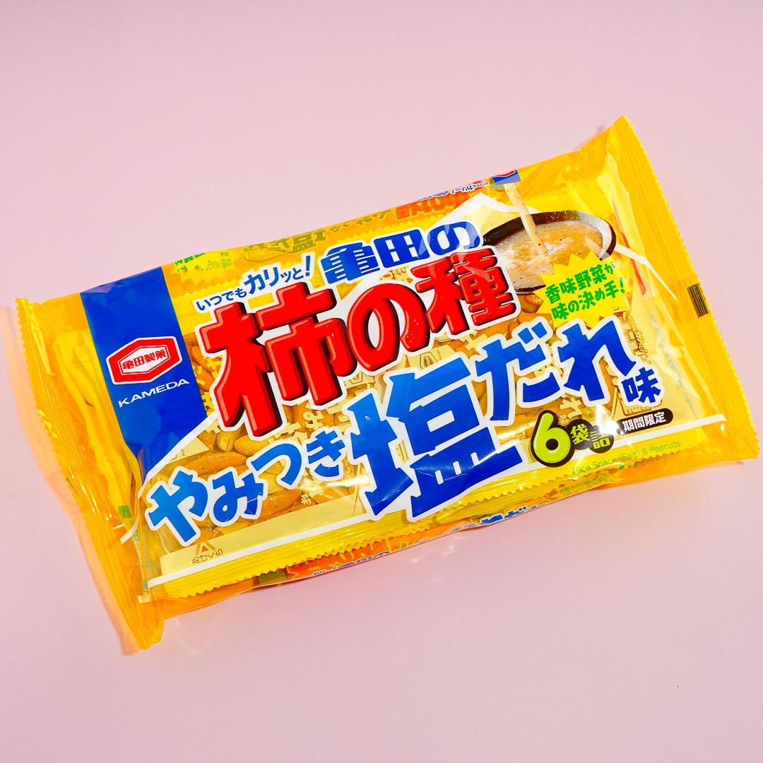 Kameda Kaki No Tane Senbei Snack Bag - Salty Sauce