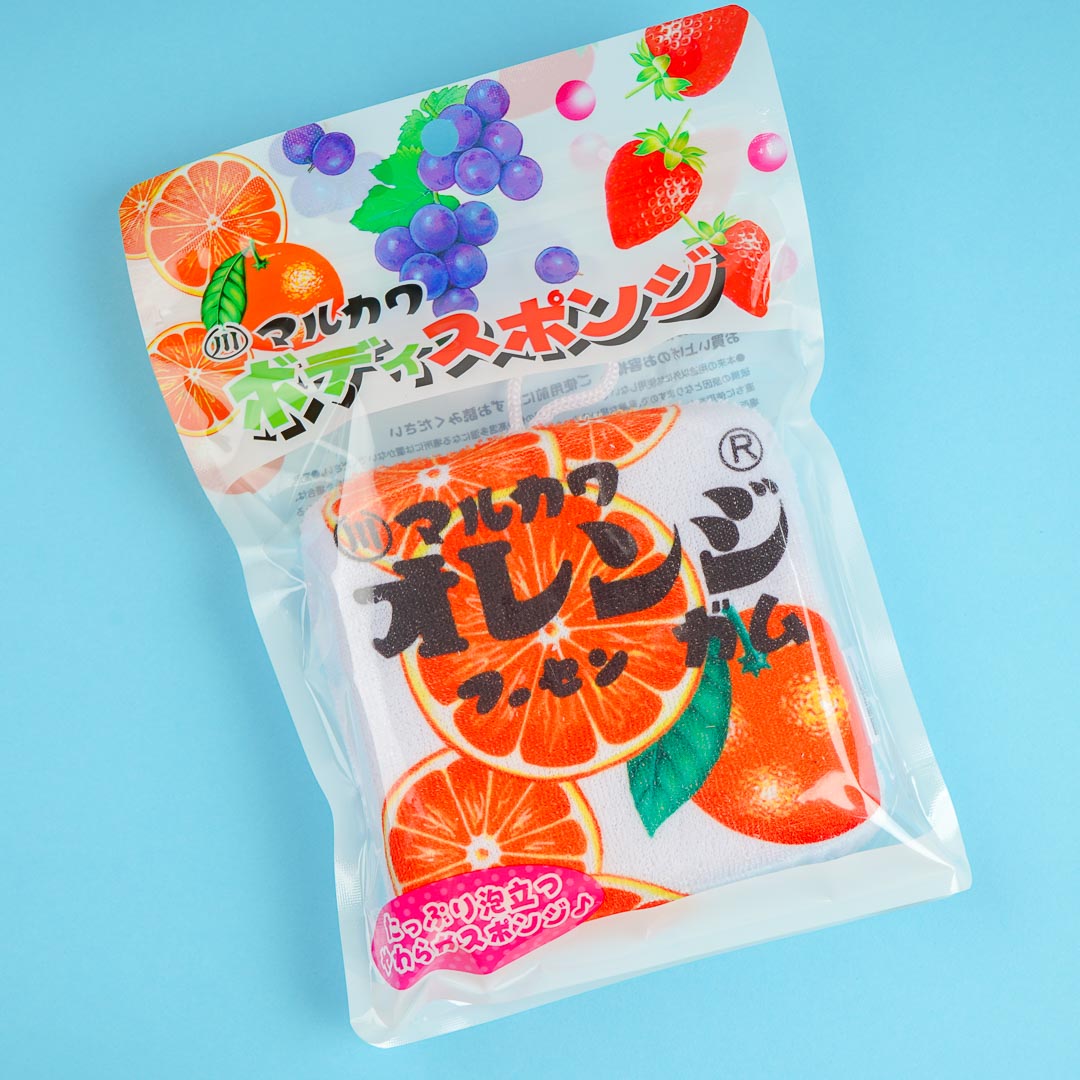 Marukawa Bubble Gum Body Sponge - Orange