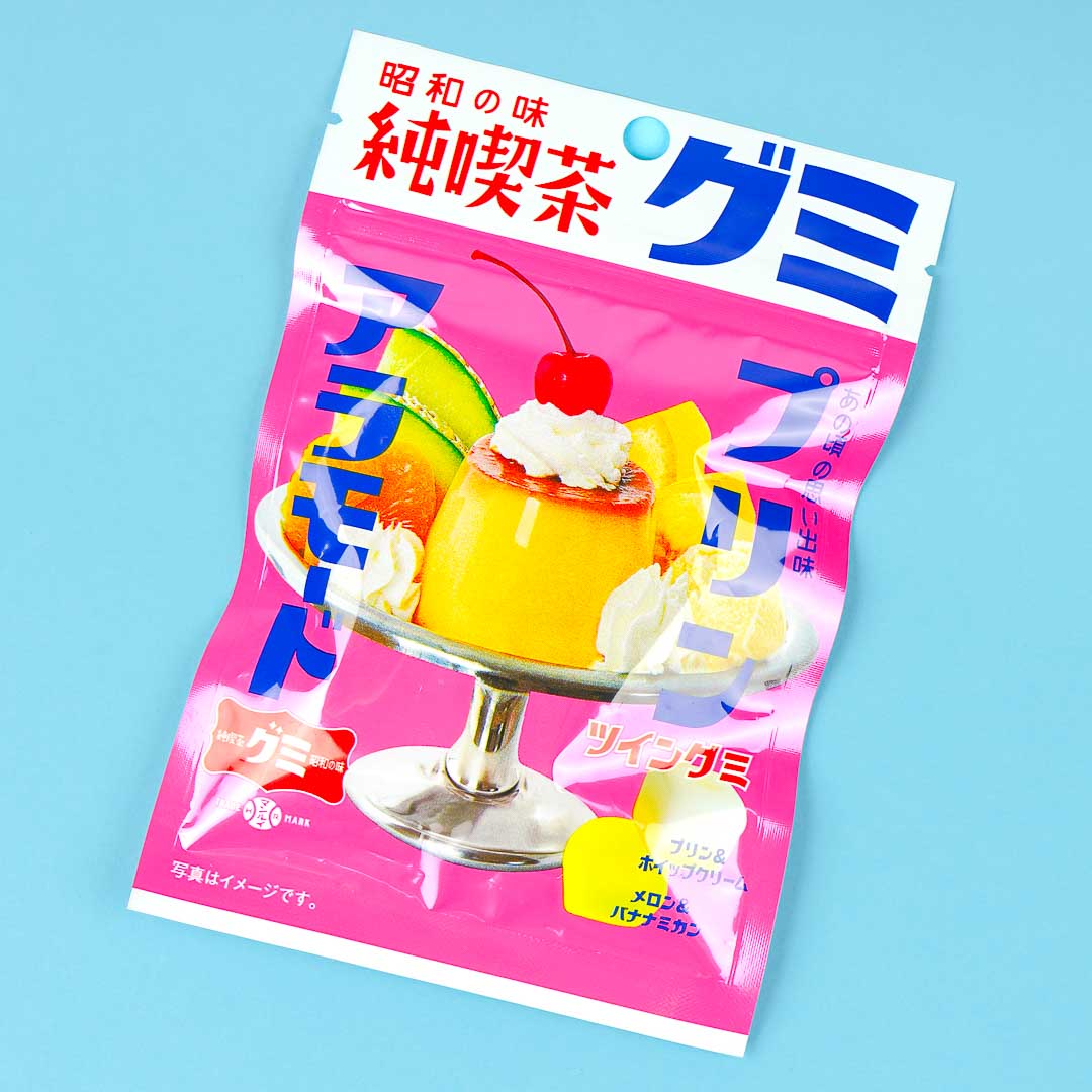 Showa No Aji Jun Cafe Gummy - Pudding A La Mode