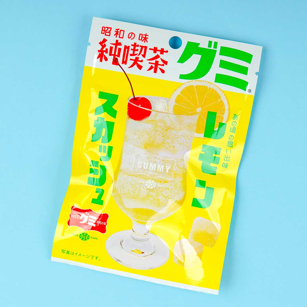 Showa No Aji Jun Cafe Gummy - Lemon Squash