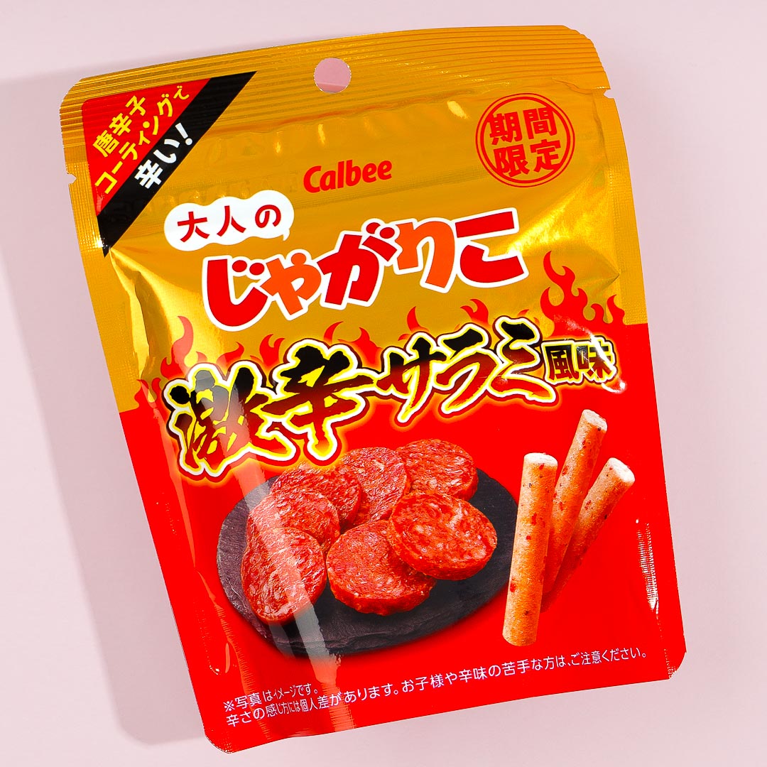 Jagariko Adult Potato Snacks - Spicy Salami