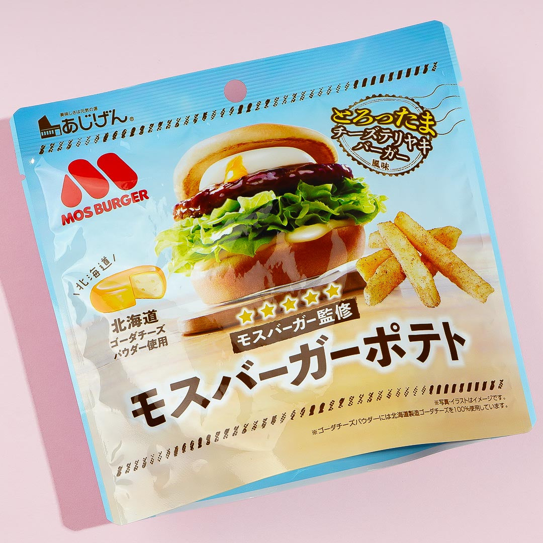Mos Burger Potato Sticks Snack - Torottama Cheese Teriyaki Burger