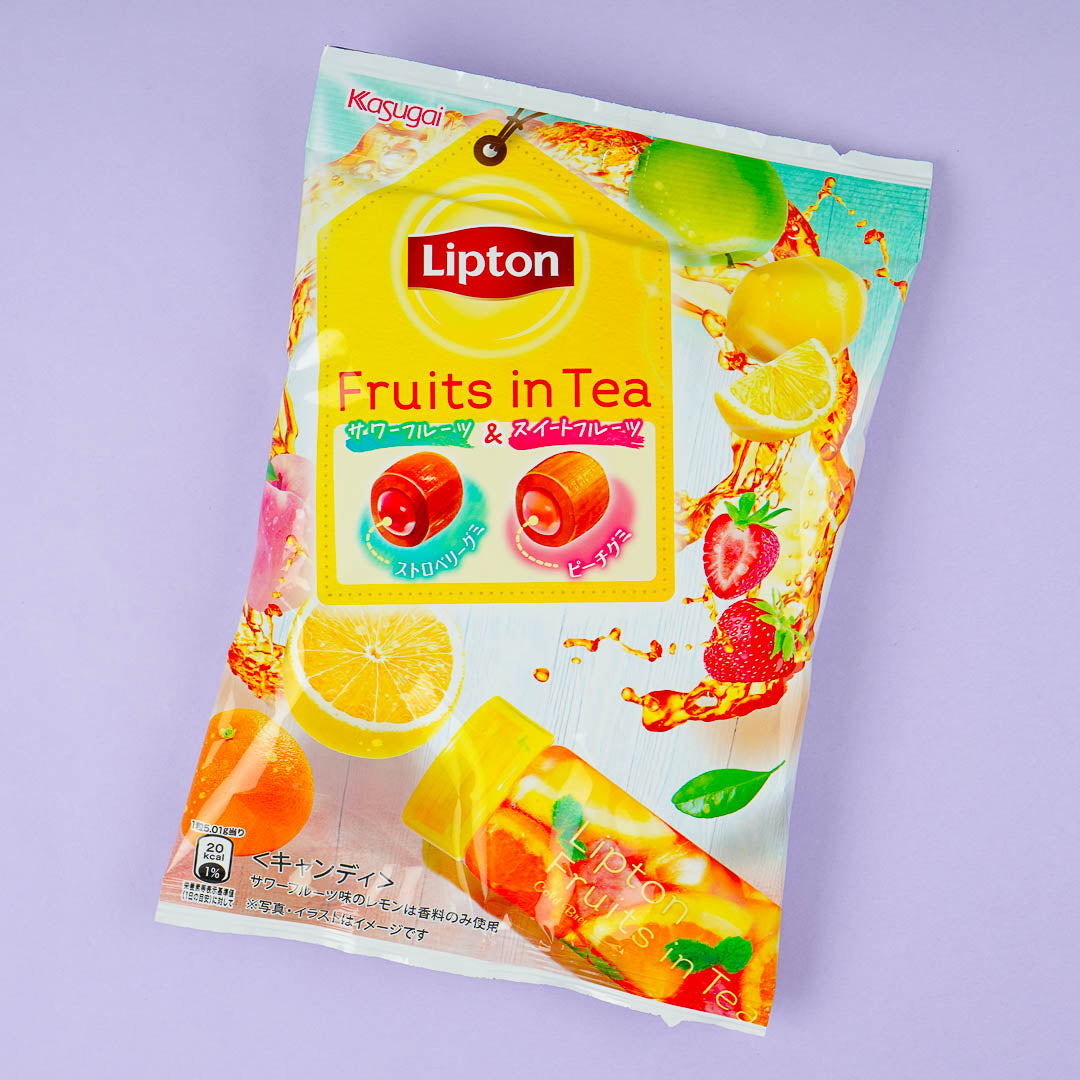 Kasugai x Lipton Fruit Candy - Fruits In Tea