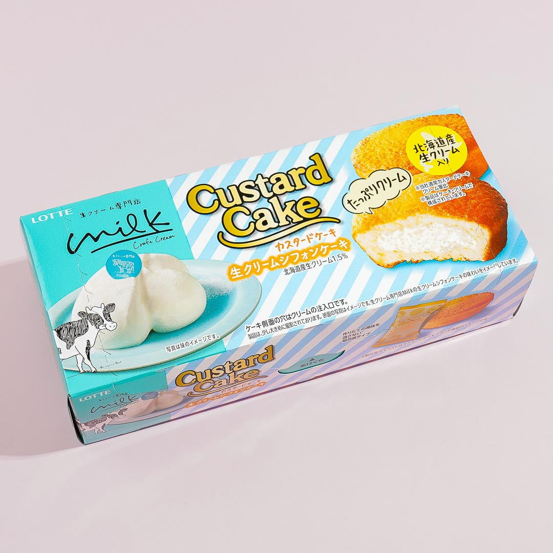 Lotte Custard Cake - Cream Chiffon Cake