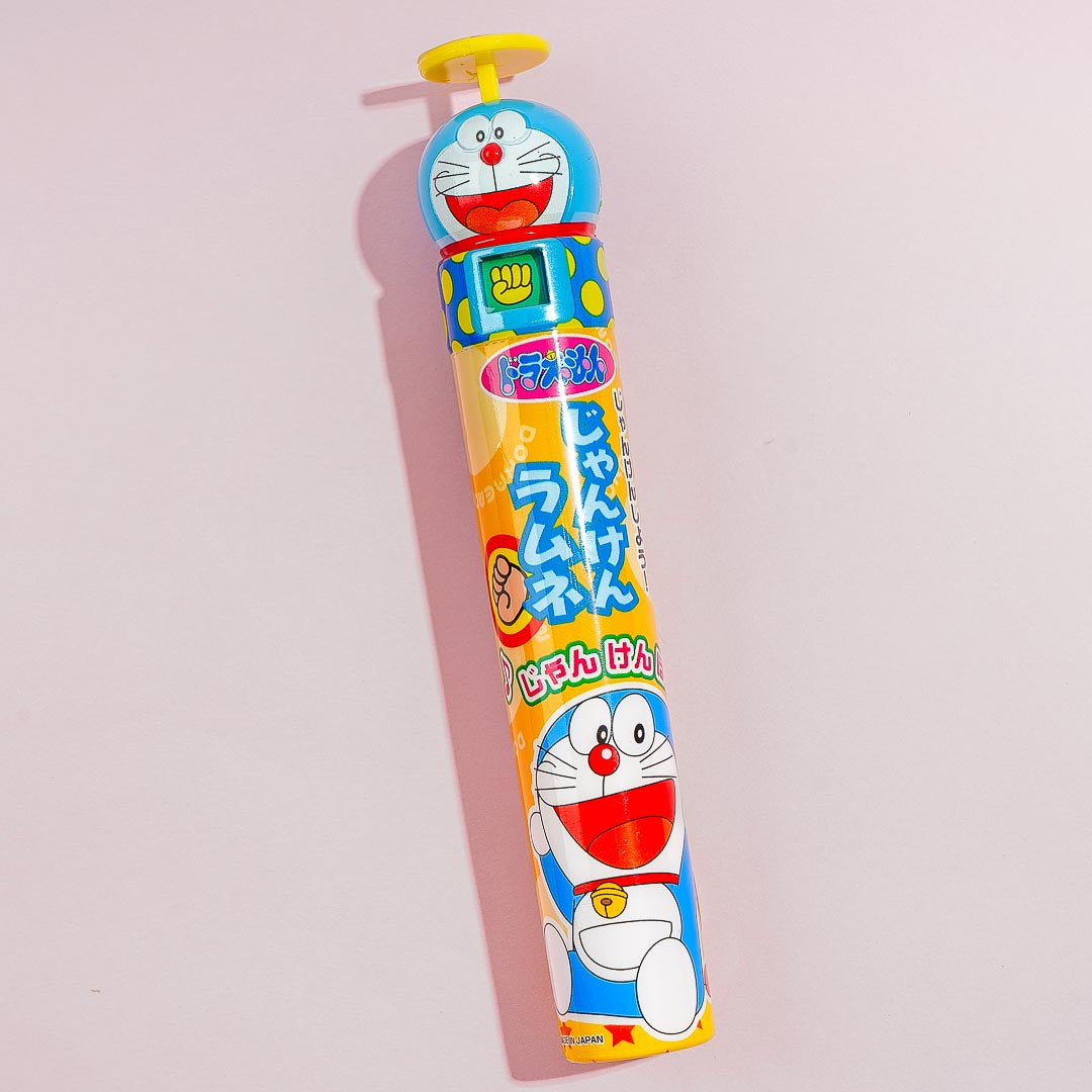 Doraemon Rock-Paper-Scissors Ramune Candy Tube