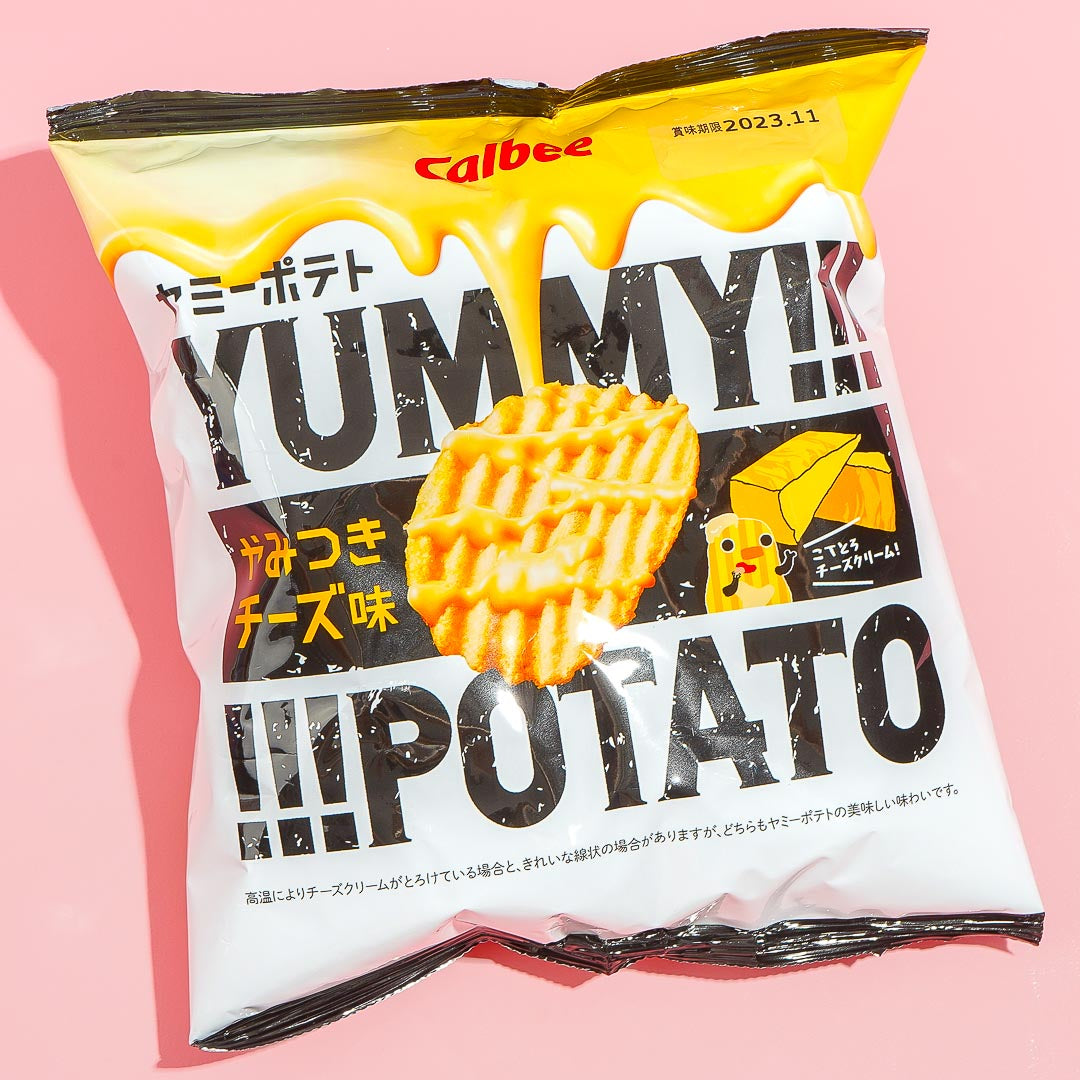 Calbee Yummy Potato Chips - Cheese Cream