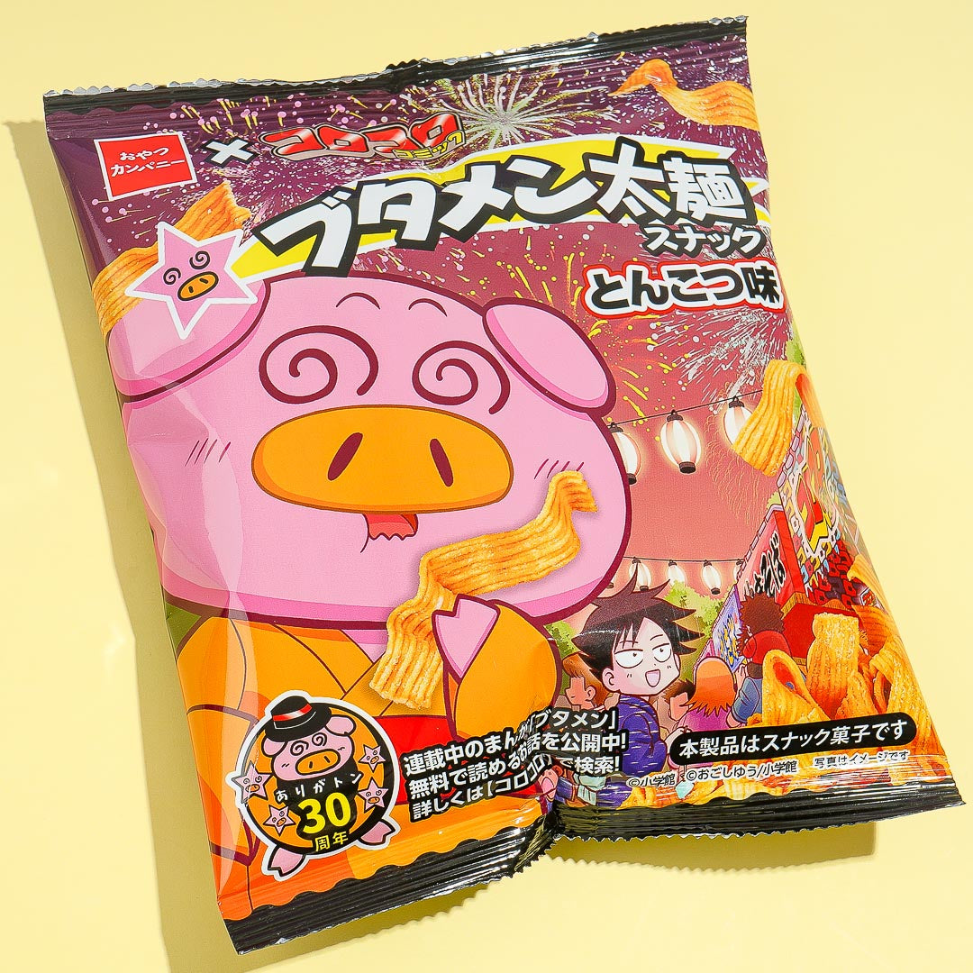 Oyatsu Butamen x CoroCoro Comics Noodle Snacks - Tonkotsu