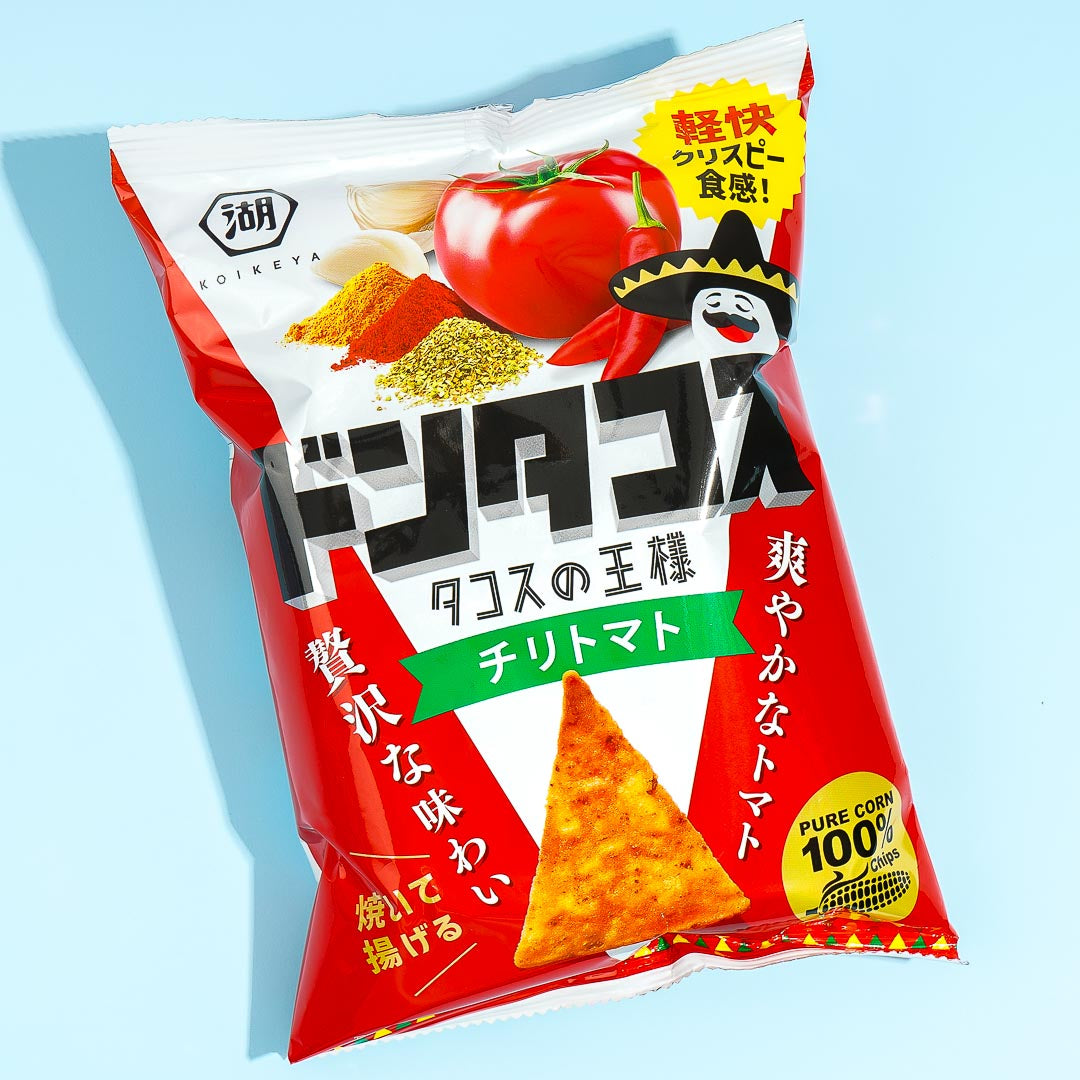 Koikeya Don Tacos Tortilla Chips - Chili Tomato