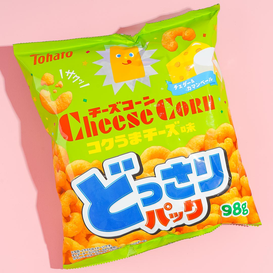 Tohato Cheese Corn Large Pack - Cheddar Cheese