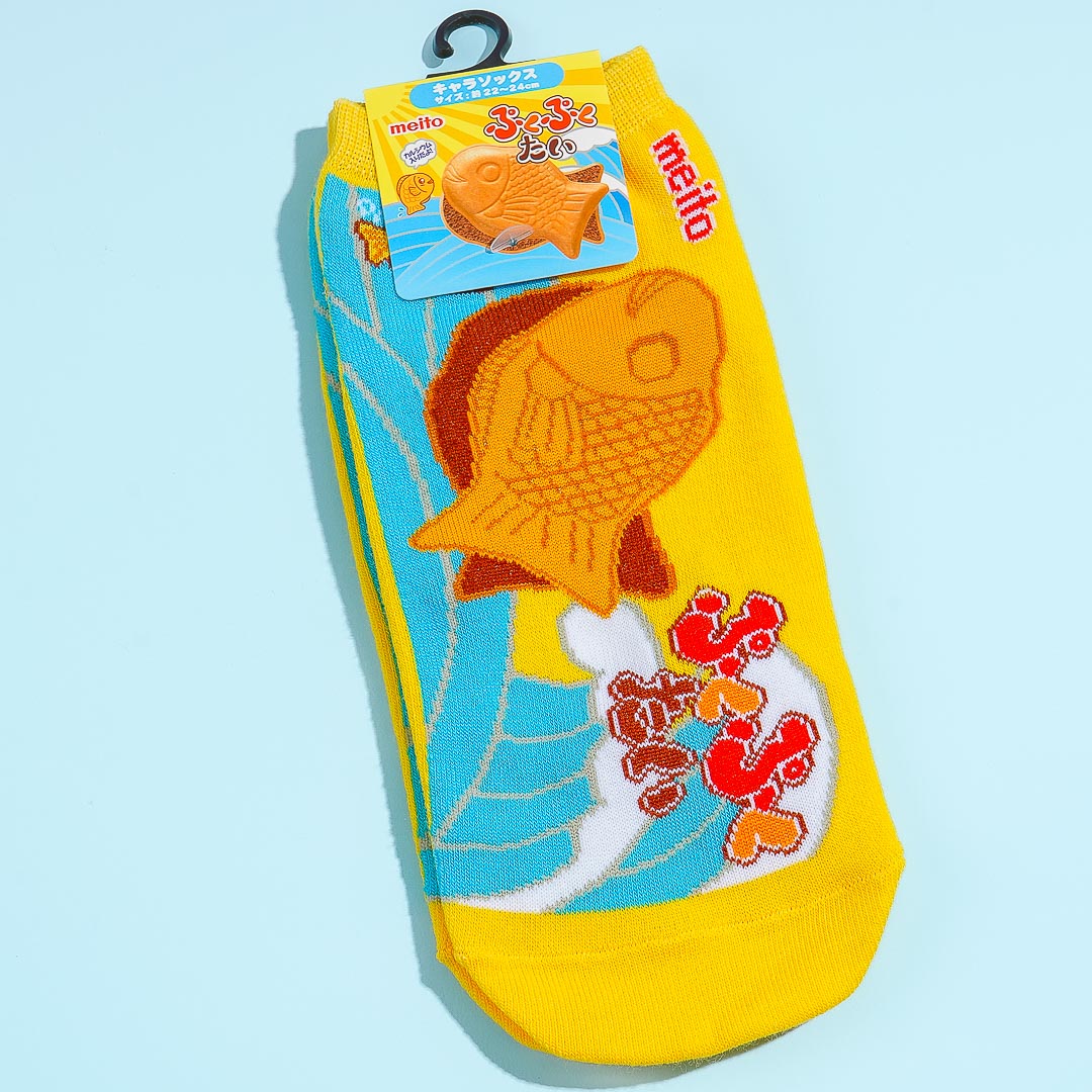 Puku Puku Tai Fish Wafer Socks