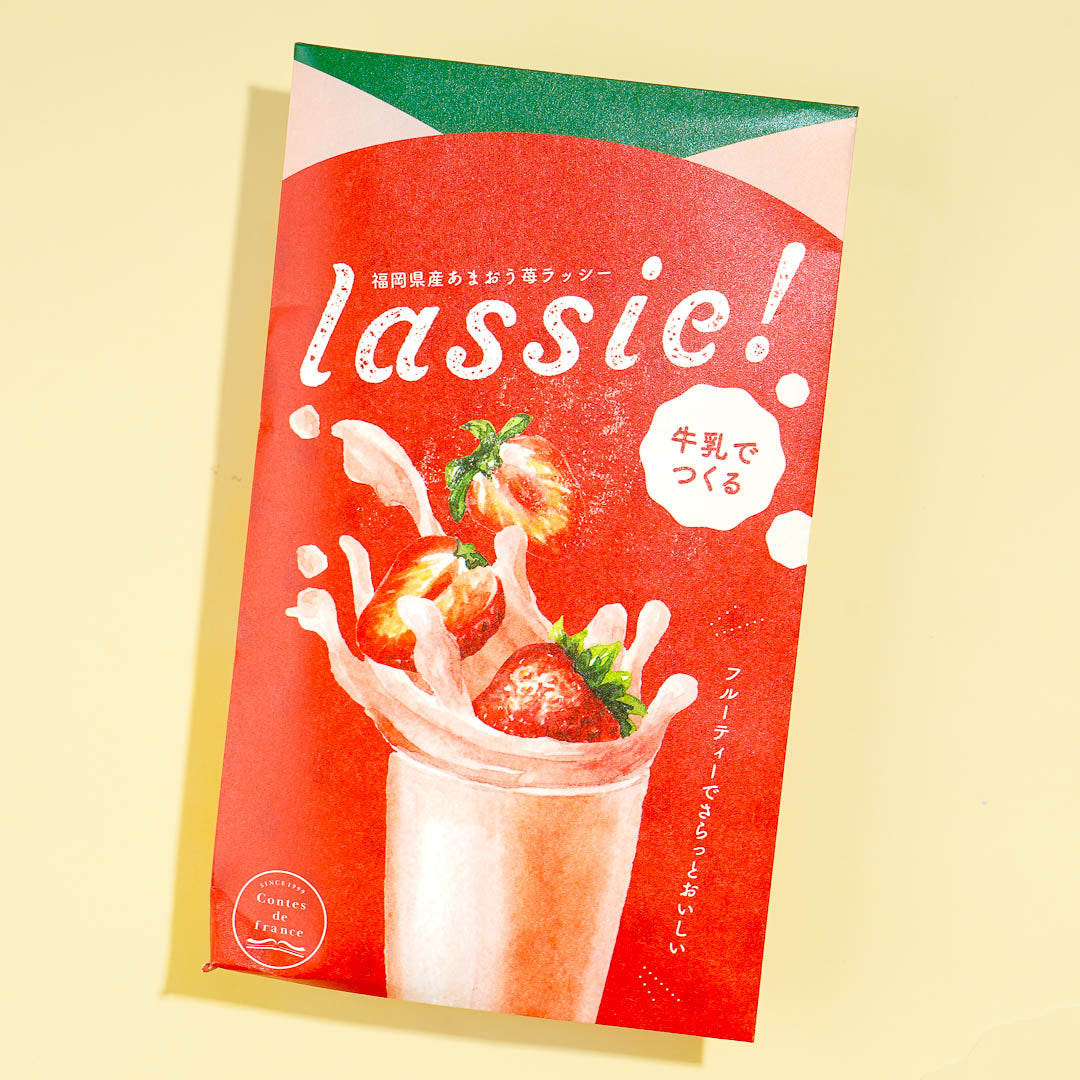 Lassi Powdered Drink Mix - Amaou Strawberry