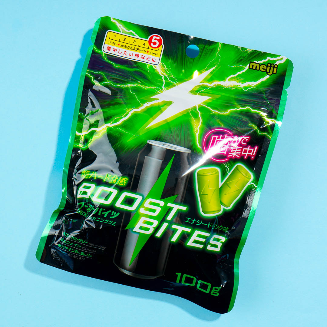 Meiji Boost Bites Gummy Candy - Energy Drink